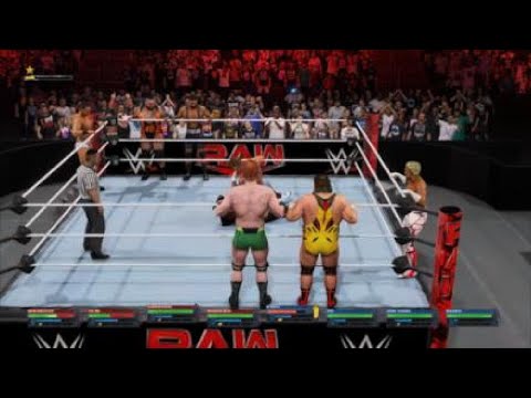 FCL Presents WWE RAW Reed, Kross, Miz & Breakker vs. Truth, Alpha Academy & Sheamus 11/25/2024