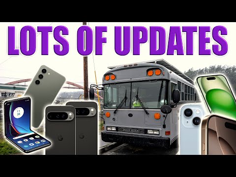 Tech Updates & Rainy Day Vlog | FULL TIME SKOOLIE LIVING