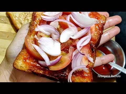 సింపుల్ గా ఇంట్లోనే శాండ్విచ్ తయారీ || Sandwich Preparation at Home || #sandwich