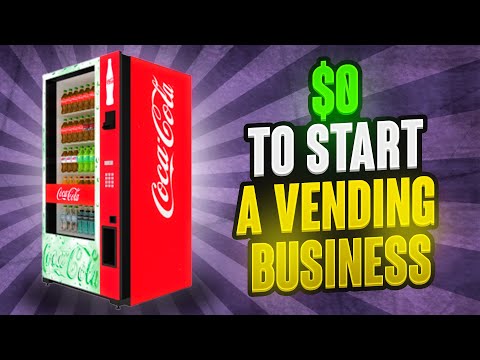 The CHEAPEST Way To Start A Vending Machine Business In 2022