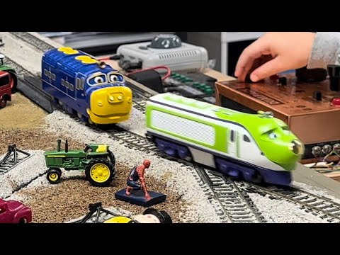 “Operating” Model Trains -  HO Scale Chuggington Brewster, Wilson, Koko and more