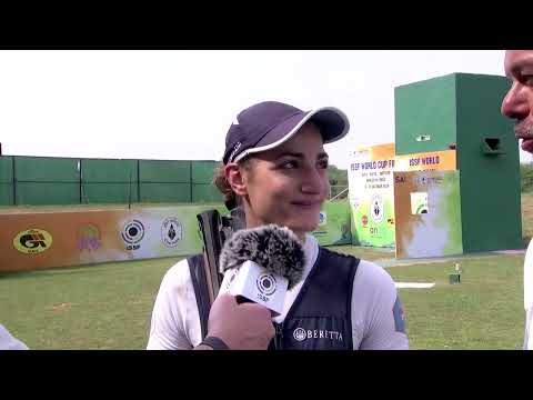 Interview Erica Sessa Silver Trap Women - Delhi IND - ISSF WCF 2024