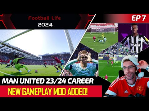 [TTB] MAN UNITED CAREER EP7 - BRAND NEW GAMEPLAY MOD & MORE! - MERRY CHRISTMAS YA FILTHY ANIMALS! 🎄