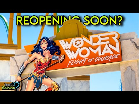 Magic Mountain Updates This Week! Wonder Woman, Jet Stream & More