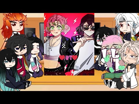 ❤️ Hashiras React To TikToks (meme) + Mitsuri ROSÉ || Part 2 || Demon Slayer Spoilers !!! 💕💕