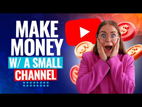 How to Make Money on YouTube - Monetization with a SMALL CHANNEL in 2024!