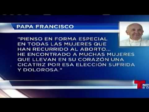 Reaccionan a decisión del papa de permitir perdonar el aborto