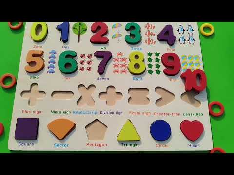 Best Learning Numbers, Shapes & Counting 1 - 10 | Educational Toys