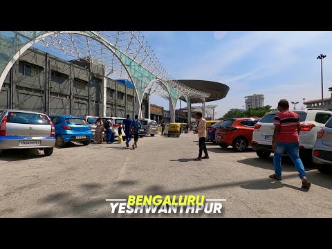 Bangalore City Drive - 4K | Yeshwanthpur