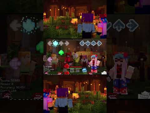 Friday Night Funkin' Bedrock Edition (Minecraft FNF Mod) Steve VS BF in Disturbance