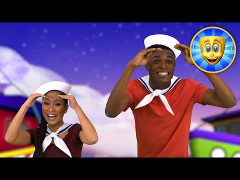 A Sailor Went to Sea Sea Sea ♫  Skoolbo Music