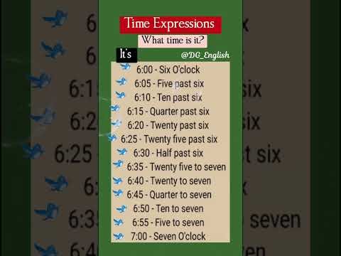 Time Expressions | How To Tell Time In English? ⌚ | Boost Your English