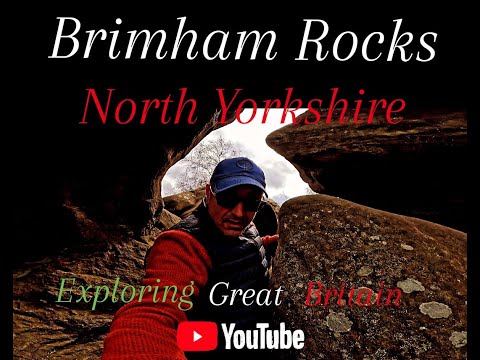 Brimham Rocks North Yorkshire England,Amazing National Trust Site  Tourist Attractions | Travel Vlog