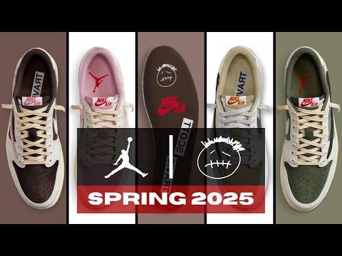 SPRING 2025 Travis Scott AJ1 LOW (Release Information Date & Price)