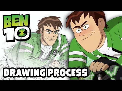 Ben 10 Drawing | Reboot Ben 10,000 in Classic Style! | Procreate #Shorts