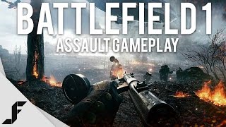 BATTLEFIELD 1 ASSAULT GAMEPLAY - Insane Graphics!