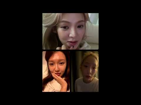 TaeYeon, Soo-young , Hyoyeon Kim  speaking English during insta live 😍❣️