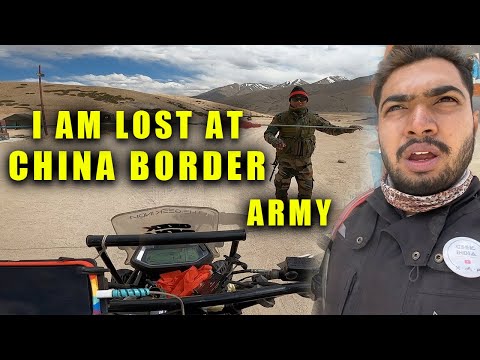 STOPPED BY ARMY INDIAN BIKER | PANGONG TO HANLE | INDO TIBET REGION | Kannada Vlog | TheGeekIndia