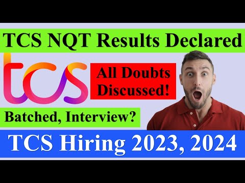 Good News! 2023 2024 Batch TCS NQT Results Declared, Digital Ninja Interview #tcs #infosys #wipro