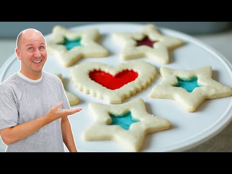 How to Make Stained Glass Cookies