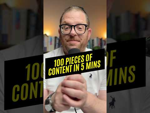 Create 100 pieces of content in 5 minutes with ChatGPT and Canva