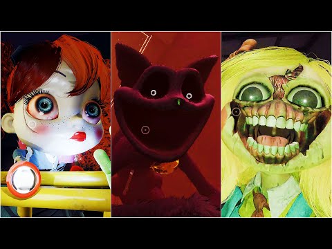 Poppy Playtime Chapter 3 All Jumpscares and Scary Moments