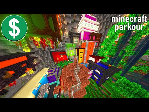 Minecraft Parkour Gameplay NO COPYRIGHT