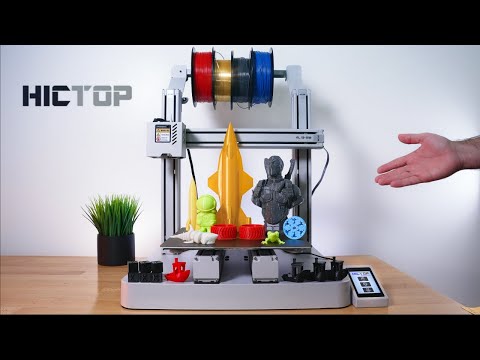 HicTop Al 13-310 - 3D Printer - Unbox & Setup