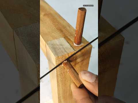 Strongest Conner Joint #woodworking #diy #asmr #shorts