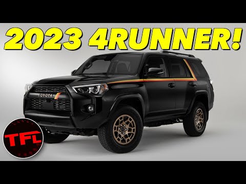 Toyota Is Building ONLY 4,040 of These 2023 Toyota 4Runners and Here's Why They Are Special!