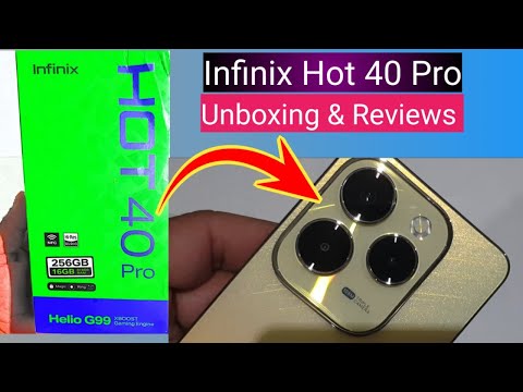 Infinix Hot 40 Pro Unboxing & Review What's price?(2024)"