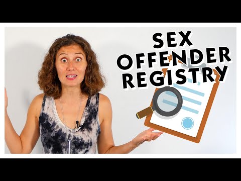 Sex Offender Registries TW: Abuse