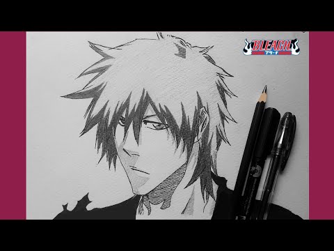 How to Draw Kurosaki Ichigo | Bleach | Sketch of Kurosaki Ichigoat