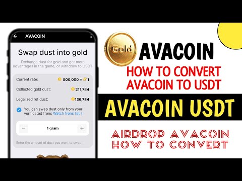 How to sell Avacoin token