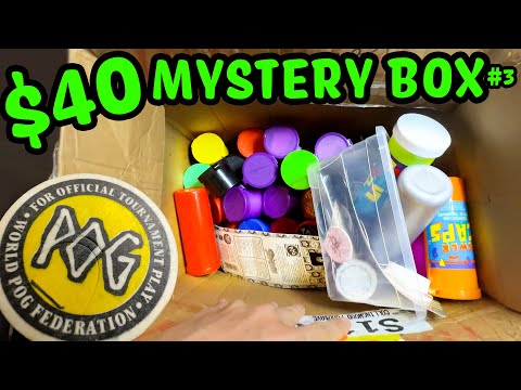 $40 BOX OF POGS - What's inside!!?? Yuri's Journey to collect every POG ever