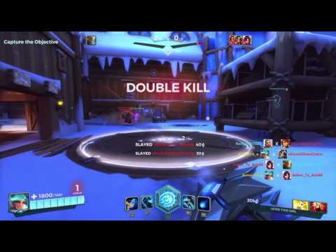 Paladins [PS4] Evie gameplay