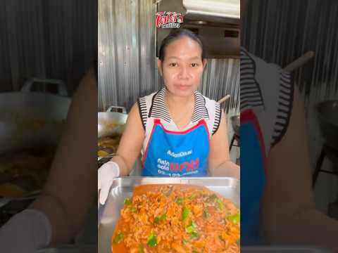 หมักหมู ผัดพริกแกง สูตรเชฟทอง