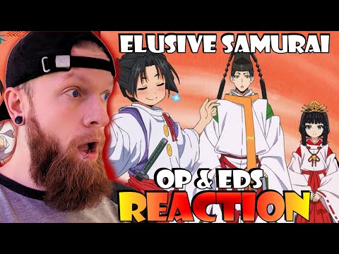 First time reaction to The Elusive Samurai opening and ending