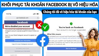 Cách khôi phục tài khoản Facebook bị vô hiệu hóa (Mới 2025) | Khôi phục tài khoản Facebook của tôi