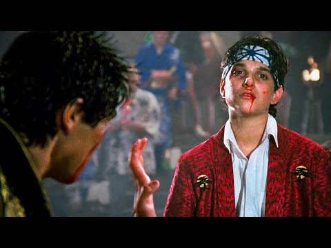 Daniel Defeats The Chozen | The Karate Kid Part 2 (Ralph Macchio)