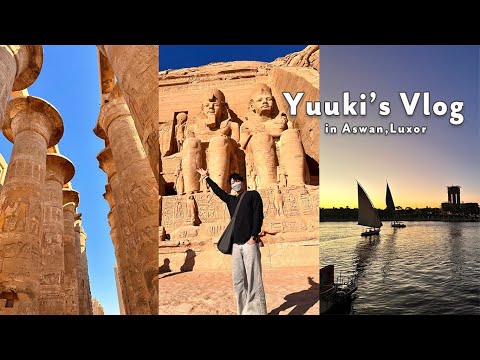 [Travel vlog] 3 days of exploring Egyptian ruins🔎