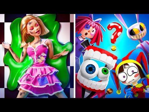 Ugly Doll got into The Amazing Digital Circus! 🤡 Extreme Barbie Makeover by Pomni