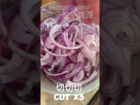 【ASMR】 Stir Fry Shredded Potatoes Sausage this way, try it now! #cookingvideoshorts @momoleesy