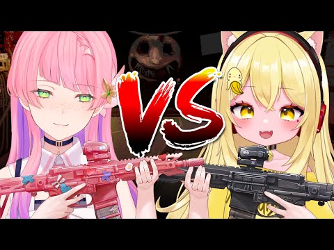 Guwuns! | Anime Girls try Buckshot Roulette ft @NyanaBanyana 【V4Mirai | Abi Kadabura】