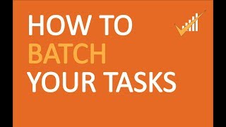 How to batch your tasks | ANIMATED PRODUCTIVITY PRINCIPLE