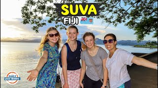 VISIT SUVA FIJI 🇫🇯 Discovering the Hidden Treasures of Fiji's Capital City | 197 Countries, 3 Kids