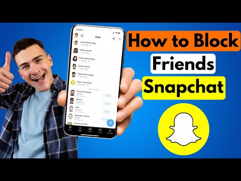 How to Block Someone on Snapchat | How to Block in Snapchat Friends