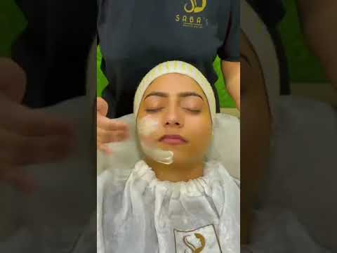 Zafran facial demo