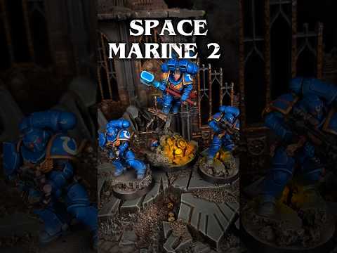 Space Marine 2 on the tabletop! #spacemarine2 #spacemarines #warhammer #40k