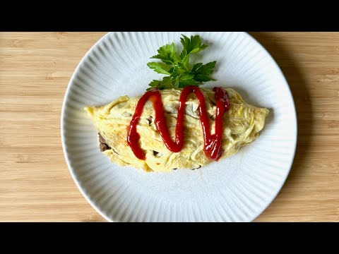 Meat Omelette - Yuko's Kitchen - Japanese Cooking 101